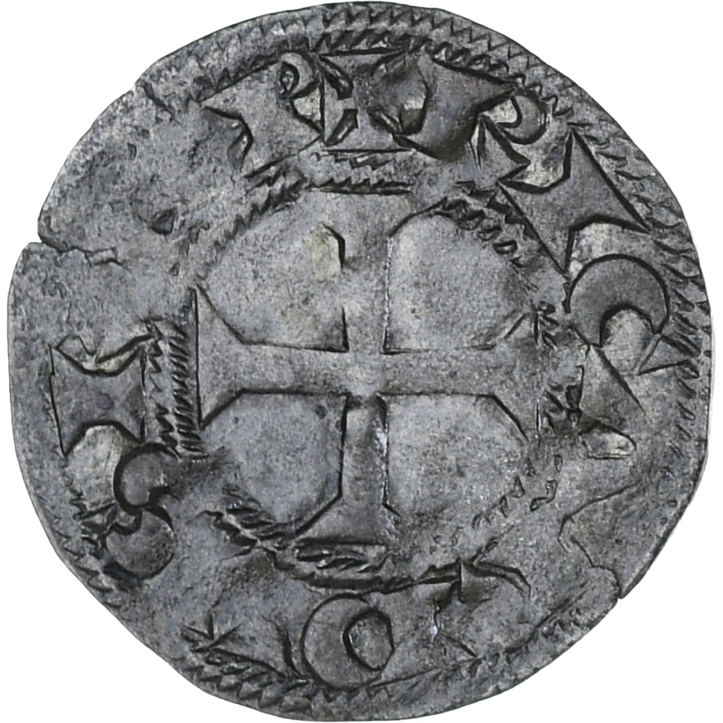France, Comté de Poitou, Richard Cœur de Lion, Denier, 1189-1199, EF(40-45)