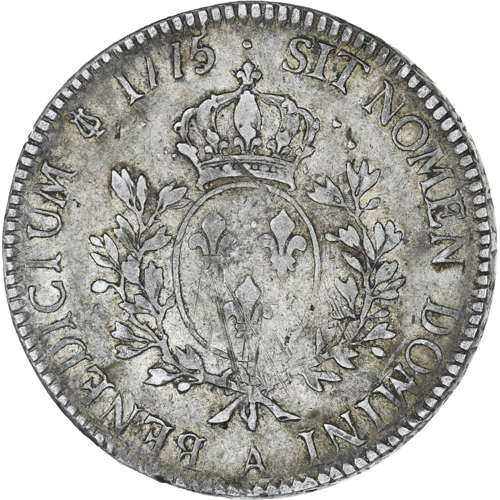 France, Louis XVI, Ecu aux branches d'olivier, 1775, Paris, TB+, Argent