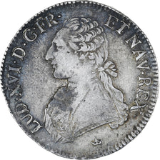 France, Louis XVI, Ecu aux branches d'olivier, 1785, Toulouse, TB+, Argent