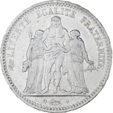 France, Hercule, 5 Francs, 1848, Paris, VF(30-35), Silver, KM:756.1, Gadoury:683