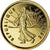 France, Medal, Reproduction 1 franc Semeuse 1960, 2017, MS(65-70), Gold
