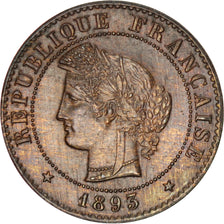 Münze, Frankreich, Cérès, Centime, 1893, Paris, VZ, Bronze, KM:826.1
