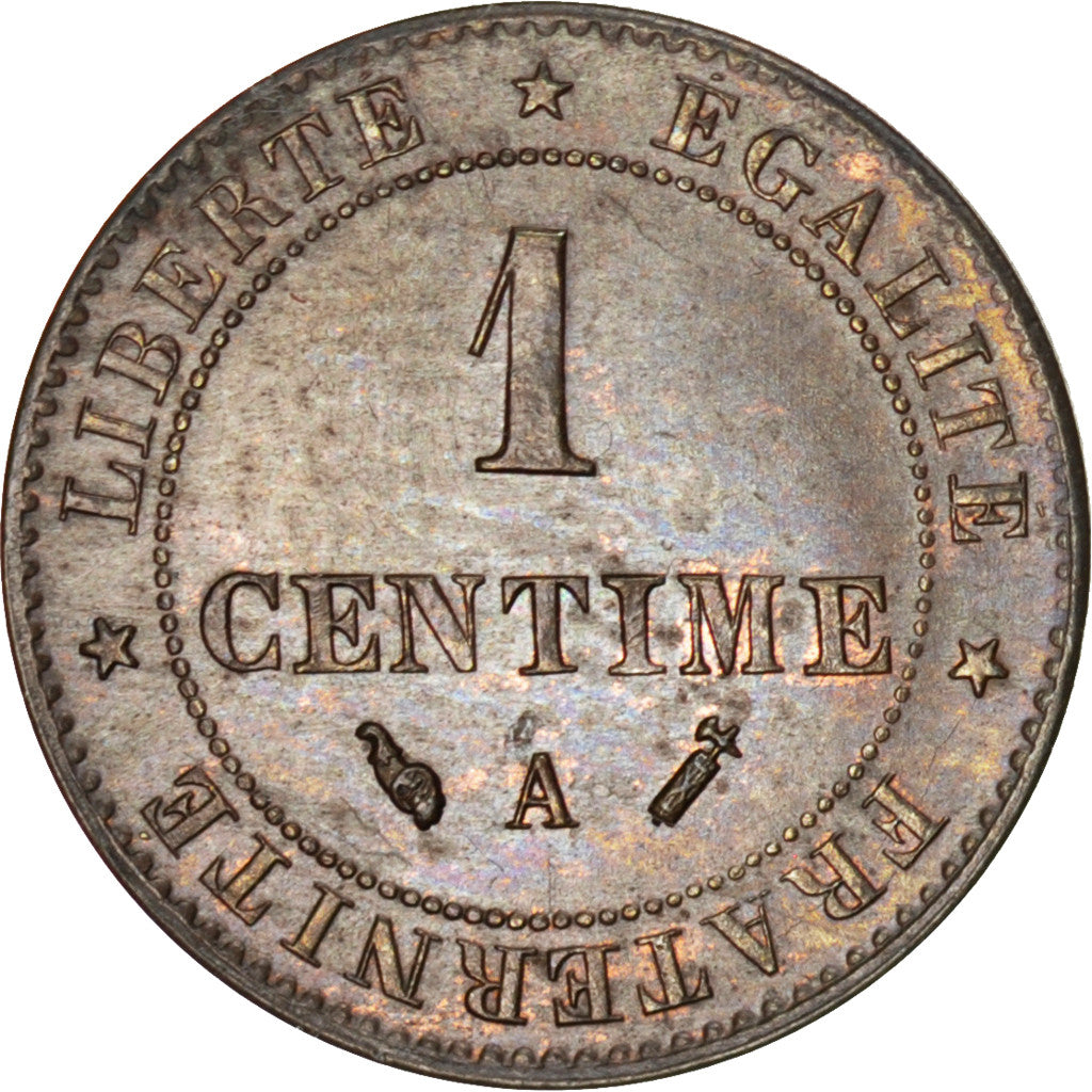Münze, Frankreich, Cérès, Centime, 1893, Paris, VZ, Bronze, KM:826.1
