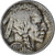États-Unis, Buffalo Nickel, 5 Cents, 1937, Philadelphie, TB+, Du cupronickel