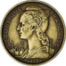 FRENCH AFARS & ISSAS, 20 Francs, 1968, Paris, EF(40-45), Aluminum-Bronze, KM:15