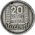 Algeria, Turin, 20 Francs, 1956, Paris, SS, Kupfer-Nickel, KM:91