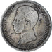 Spain, Alfonso XIII, Peseta, 1905, Madrid, VF(20-25), Silver, KM:721