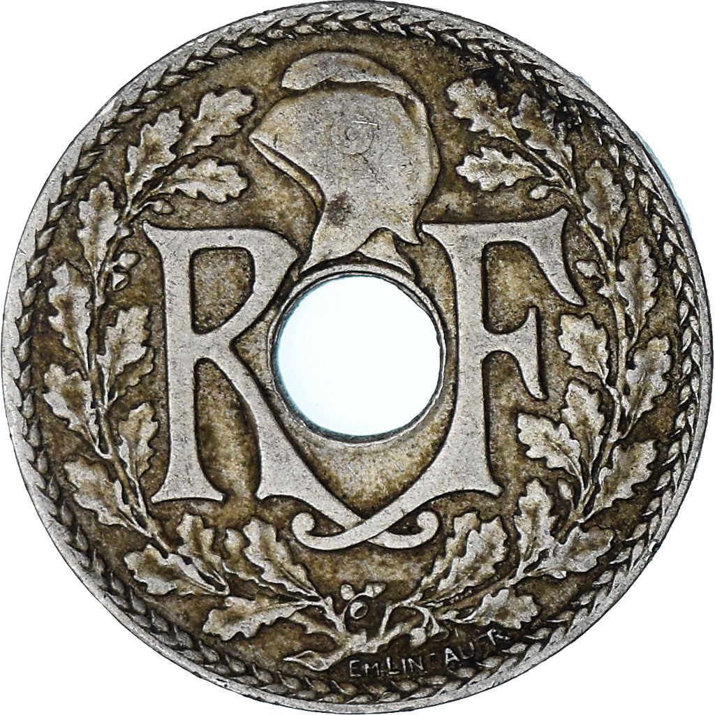 France, Lindauer, 25 Centimes, 1936, Paris, EF(40-45), Copper-nickel, KM:867a