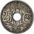 France, Lindauer, 25 Centimes, 1936, Paris, EF(40-45), Copper-nickel, KM:867a