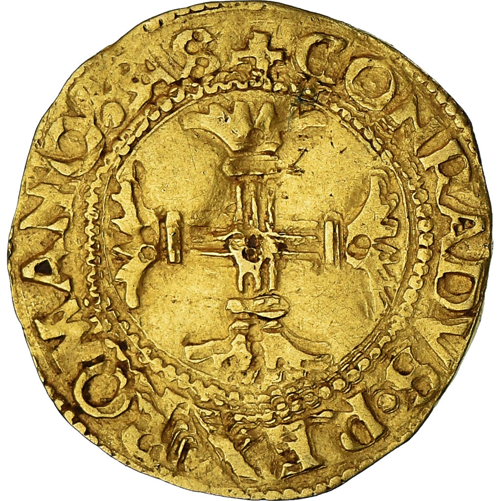 Italia, Republic of Genoa, Scudo d'Oro, 1546, Genoa, BB, Oro