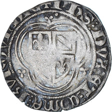 France, Bourgogne, Philippe le Bon, Blanc, Auxonne, VF(30-35), Silver