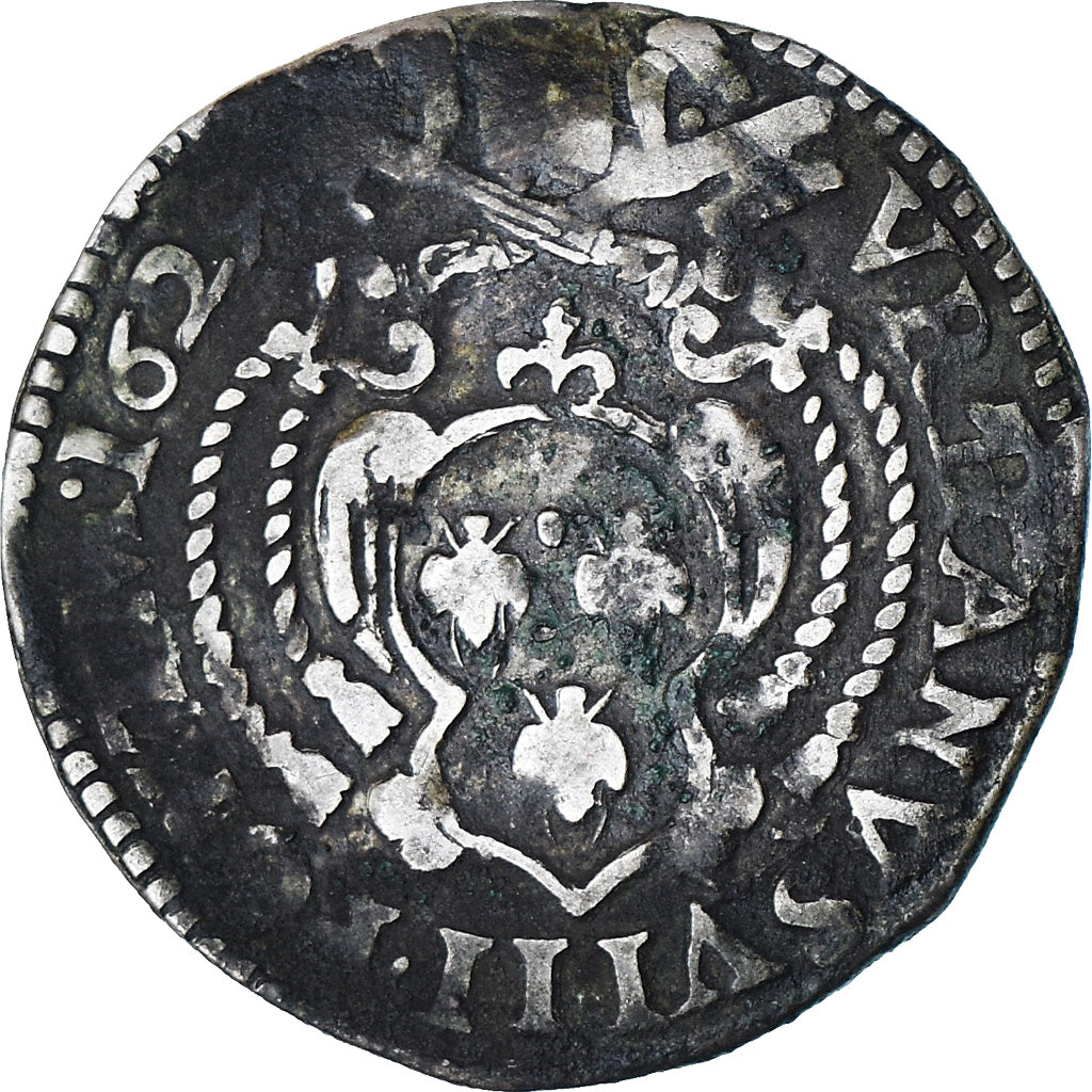 Francia, Comtat-Venaissin, Urban VIII, Giulio, 1629, Avignon, BC+, Plata