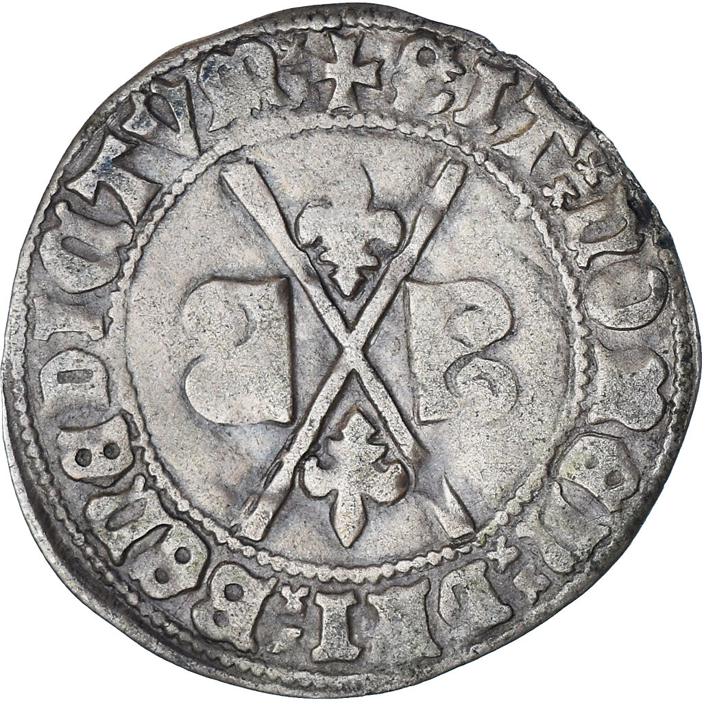 Francja, Bourgogne, Charles Le Téméraire, Gros aux briquets, 1467-1477, Dijon