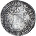 Gran Bretaña, Henry VI, Gros, 1422-1427, Calais, BC+, Plata, Spink:1836