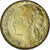 Spain, Rubia, Peseta, 1937, AU(55-58), Bronze-Aluminium, KM:755