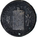 France, 2 sols aux balances daté, 1793 / AN II, Limoges, B+, Cuivre