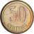 Espanha, 50 Centimos, 1937, MS(63), Cobre, KM:754