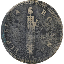 Italiaanse staten, ROMAN REPUBLIC-PERUGIA, 2 Baiocchi, Perugia, ZG+, Koper