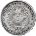 China, KWANGTUNG PROVINCE, Kuang-hs, 10 Cents, 1890-1908, Kuang, ZF+, Zilver
