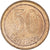 Espanha, 50 Centimos, 1936, MS(63), Cobre, KM:754