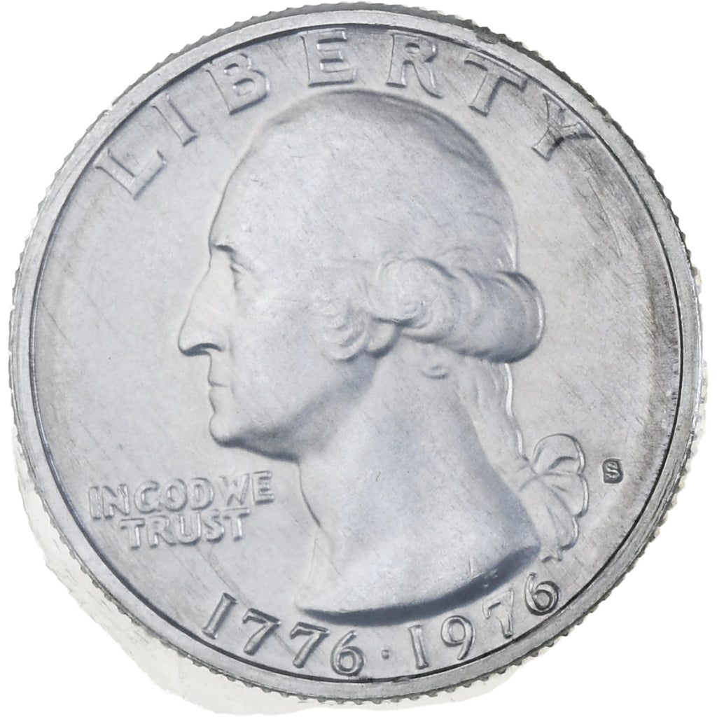 Stati Uniti, Washington Bicentenial, Quarter, 1976, San Francisco, FDC, Argento