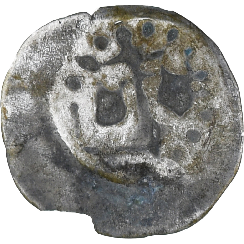 Coin, French state, Alsace, lis pfennig, 14th-15th Centuries, Strasbourg