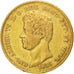 ITALIAN STATES, 20 Lire, 1835, Genoa, KM #131.2, EF(40-45), Gold, 21, 6.42
