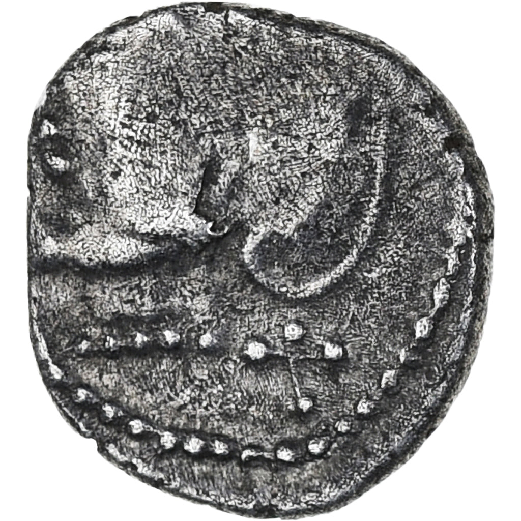 Aedui, Denier à la tête casquée, 80-50 BC, EF(40-45), Silver, Latour:5138