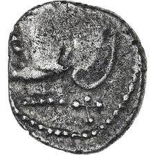 Aedui, Denier à la tête casquée, 80-50 BC, EF(40-45), Silver, Latour:5138