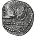 Aedui, Denier à la tête casquée, 80-50 BC, EF(40-45), Silver, Latour:5138
