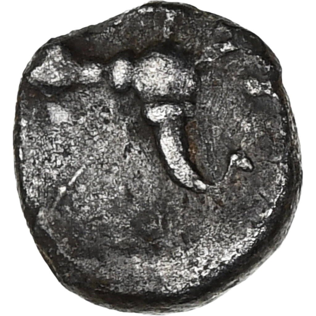 Éduens, Denier à la tête casquée, 80-50 BC, TB, Argent