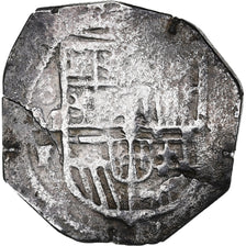 Mexico, Philip II, 2 Reales, Mexico City, COB, VF(30-35), Silver
