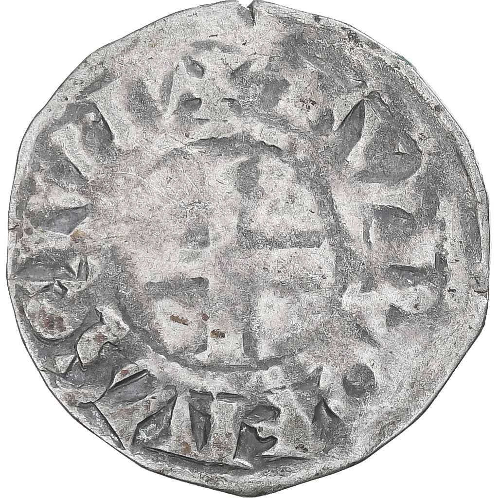 Frankreich, Touraine, Denier, ca. 1150-1200, Saint-Martin de Tours, SGE+
