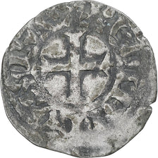 France, Philippe II, Denier Tournois, Saint-Martin de Tours, F(12-15), Billon