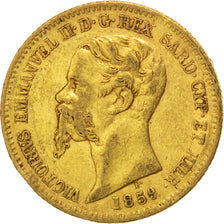 Coin, ITALIAN STATES, SARDINIA, Vittorio Emanuele II, 20 Lire, 1859, Genoa
