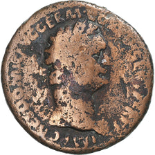 Domitien, Dupondius, 81-96, Rome, B+, Bronze