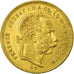 Monnaie, Hongrie, Franz Joseph I, 8 Forint 20 Francs, 1875, Kremnitz, TTB+, Or