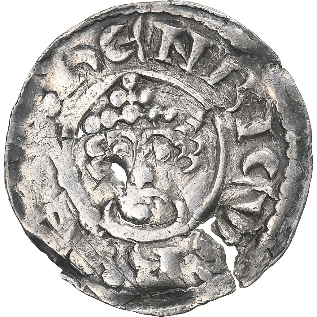 Gran Bretagna, Henry II, Penny, 1154-1189, London, Willelm, MB+, Argento