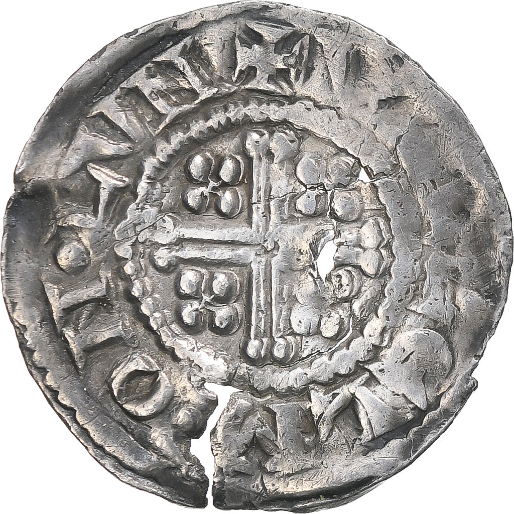 Gran Bretagna, Henry II, Penny, 1154-1189, London, Willelm, MB+, Argento
