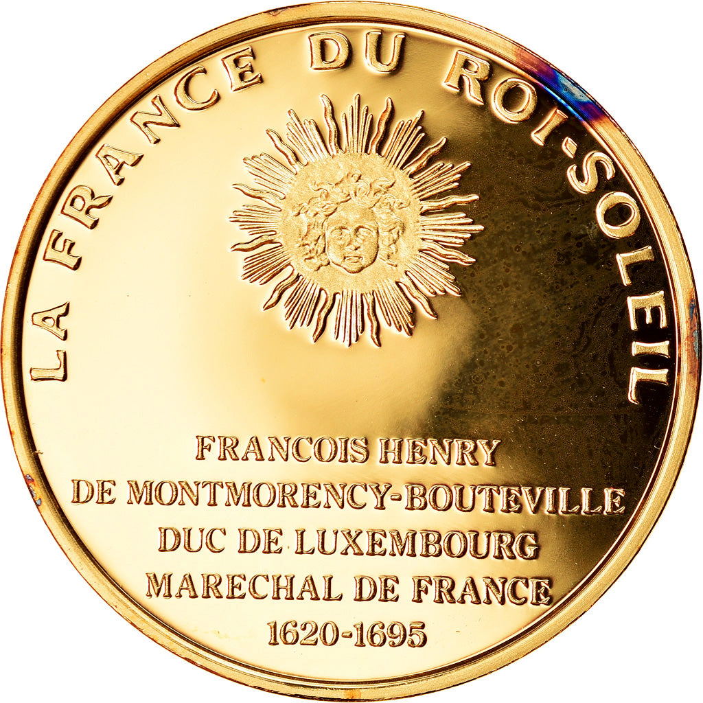 France, Medal, Luxembourg, La France du Roi Soleil, MS(63), Vermeil