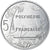 Frans Polynesië, 5 Francs, 1994, Monnaie de Paris, I.E.O.M., UNC-, Aluminium