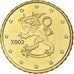 Finlandia, 10 Euro Cent, 2002, Mint of Finland, série FDC, SC, Nordic gold