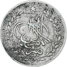 Afghanistan, Abdur Rahman, Rupee, AH 1309/1892, Kabul, AU(50-53), Silver, KM:806
