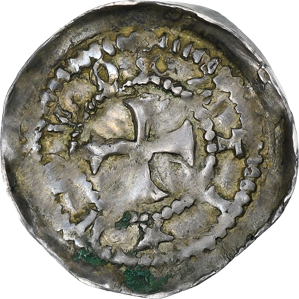 France, duché de Lorraine, Thiébaud II, Denier, 1281-1303, Neufchâteau