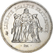 France, Hercule, 50 Francs, 1977, Monnaie de Paris, AU(55-58), Silver, KM:941.1