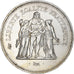 France, Hercule, 50 Francs, 1977, Monnaie de Paris, AU(55-58), Silver, KM:941.1