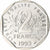 Francja, Semeuse, 2 Francs, 1993, Monnaie de Paris, BU, MS(65-70), Nikiel