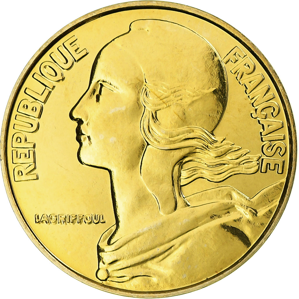 France, Marianne, 20 Centimes, 1993, Monnaie de Paris, BU, MS(65-70)