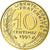 França, Marianne, 10 Centimes, 1993, Monnaie de Paris, BU, MS(65-70)