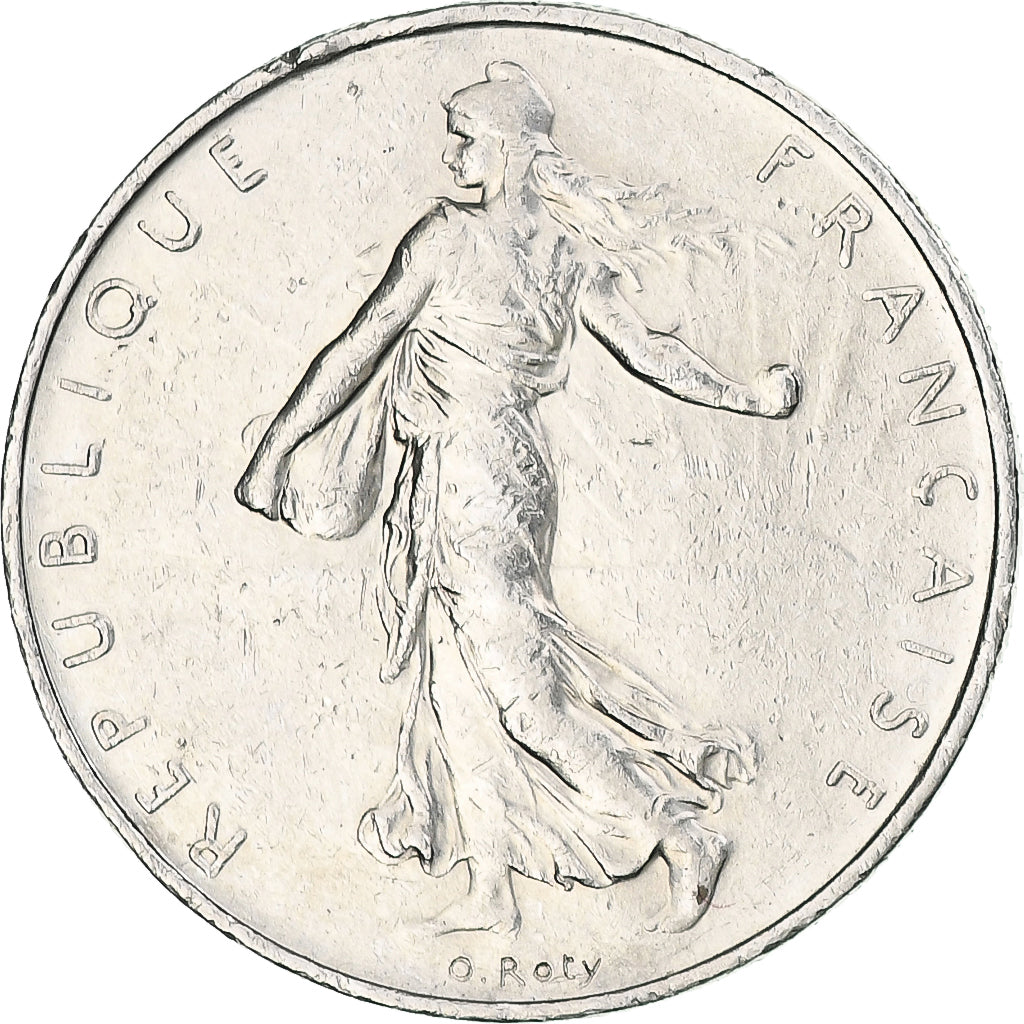 Francia, Semeuse, Franc, 1987, Monnaie de Paris, BB, Nichel, Gadoury:474